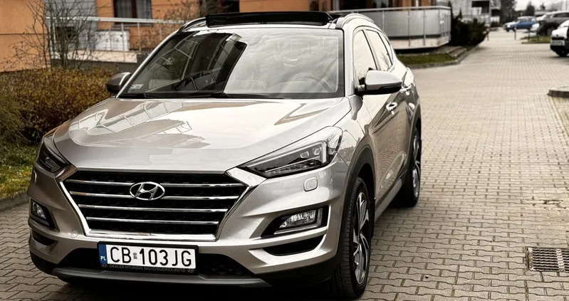 hyundai tucson Hyundai Tucson cena 93900 przebieg: 95680, rok produkcji 2018 z Bydgoszcz